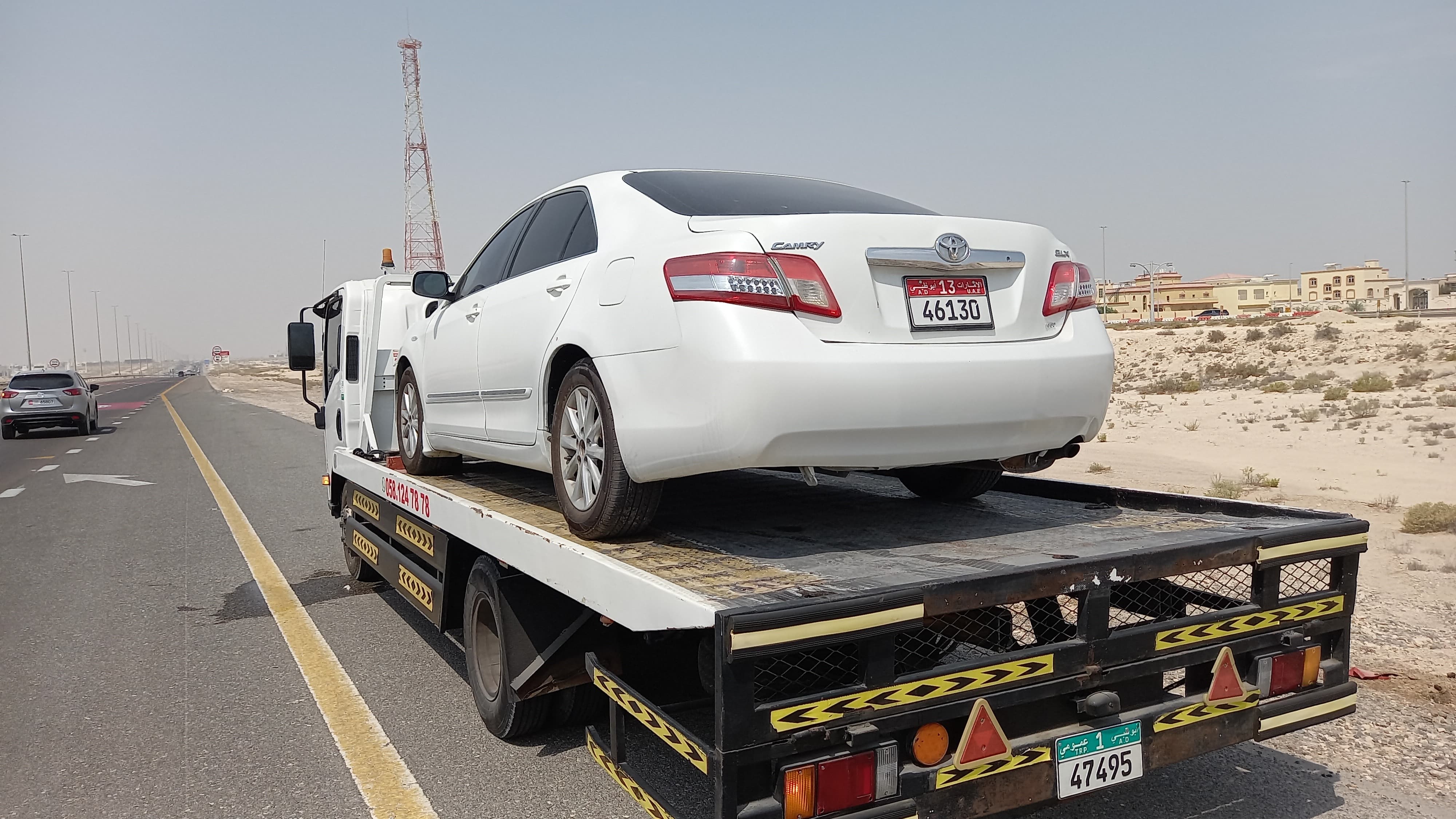 Vehicle loading flatbed